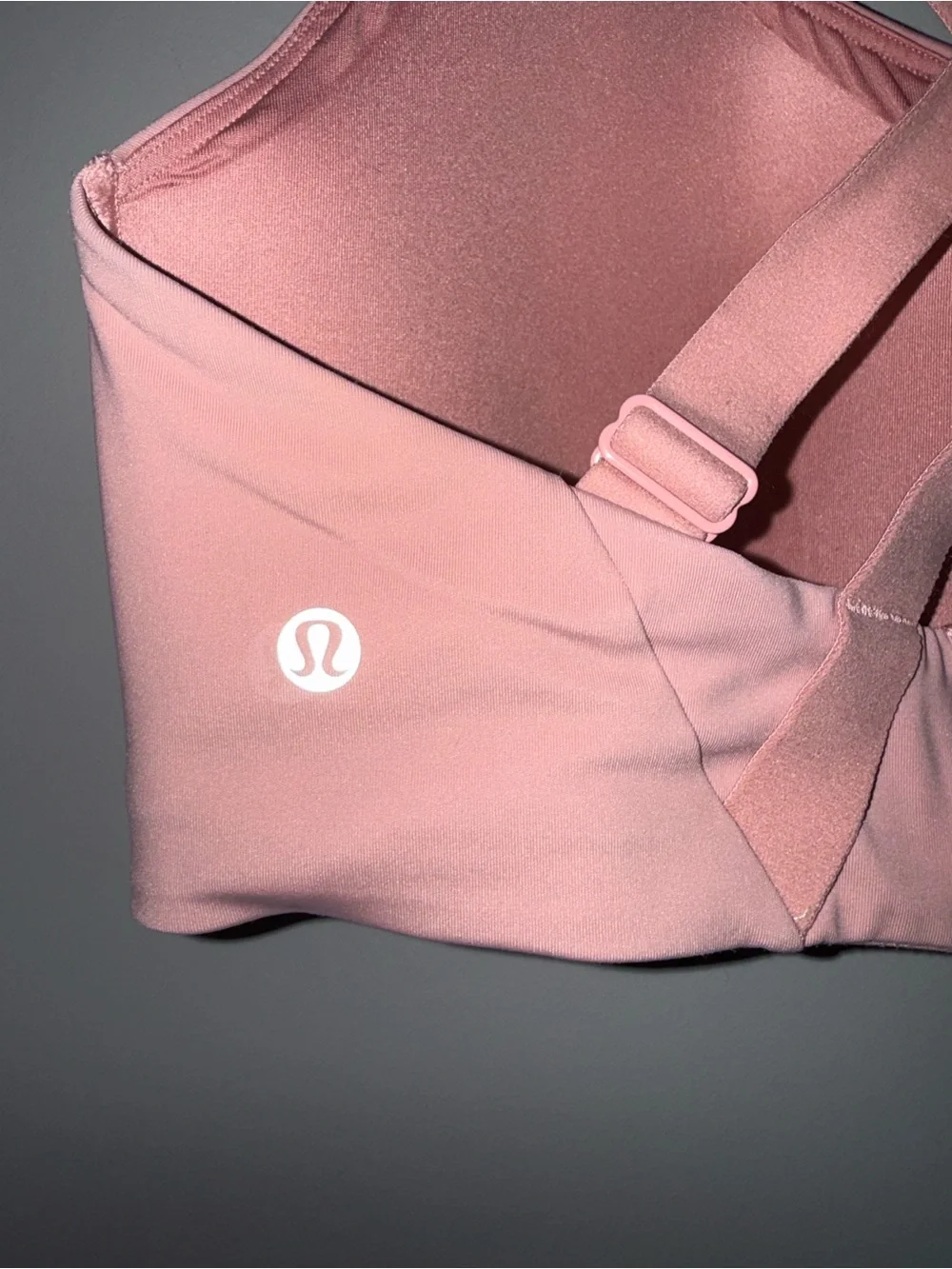 lululemon athletica Light Pink Cross-Back Padded Sports Bra